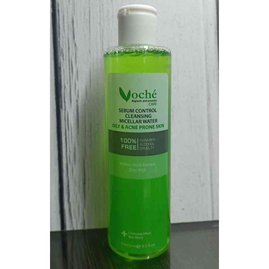 محلول پاک کننده آرایش پوست چرب وچه